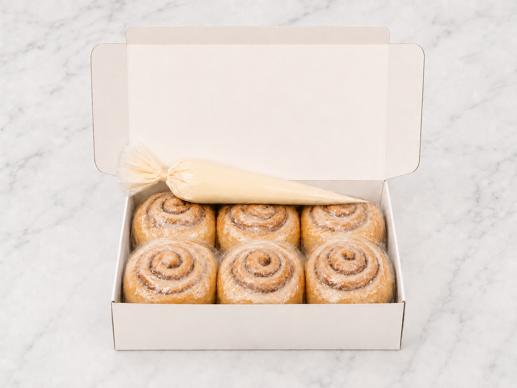 Classic cinnamon rolls pack of 6**Classic Cinnamon Rolls