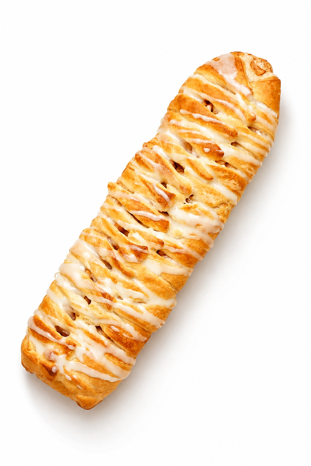 Apple pie with cream cheese Danish