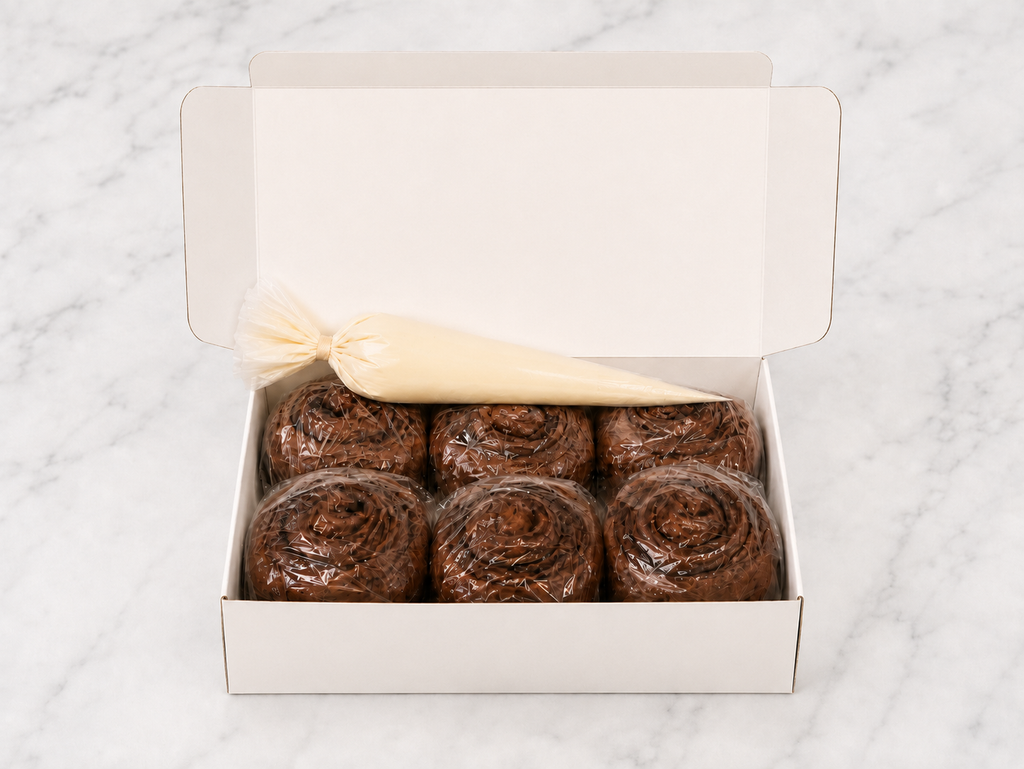 Double Chocolate Nutella roll