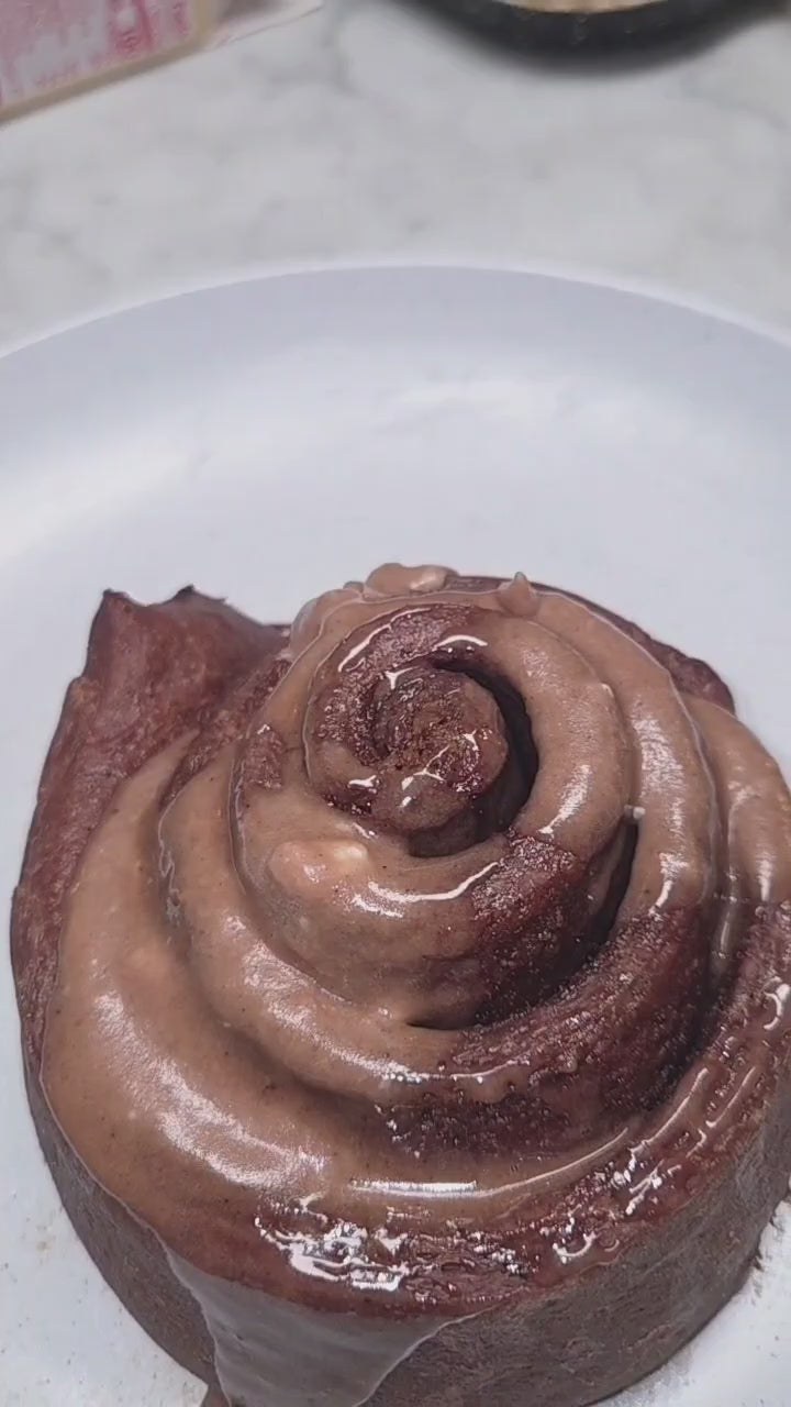 Double Chocolate Nutella roll